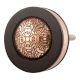 Black Copper Brass Tiny Flower Resin Furniture Knob Online
